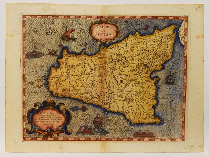 Giovanni Antonio Magini - Regno di Sicilia
