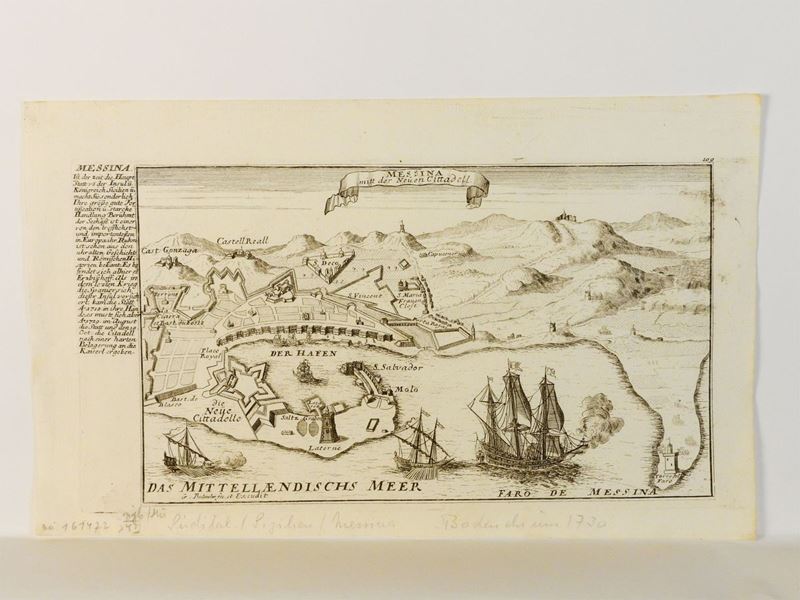 Gabriel i Bodeneher - Vedute Panoramiche di Messina e Palermo