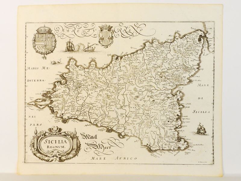 Matthäus Merian - Sicilia Regnum