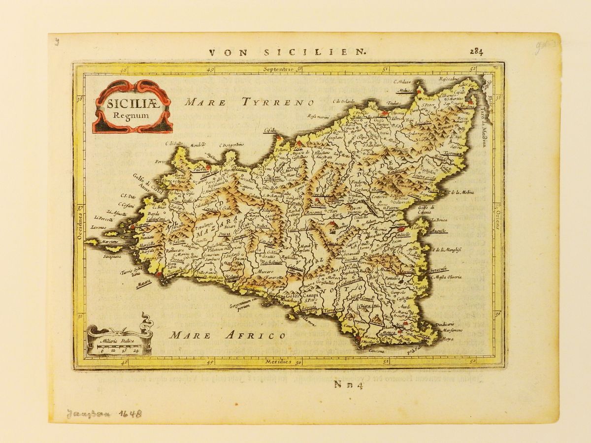 Carte Geografiche della Sicilia