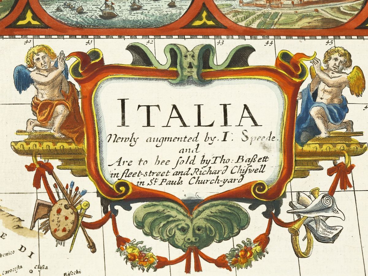 John Speed - Italia