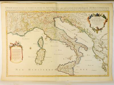 L'italie Distinguée Suivant L'estendue De Tous Les Estats