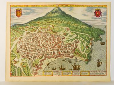 Catana Urbs Siciliae Clarissima Patria Sc.te Agathae Virginis Et Mart