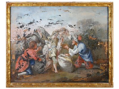 Giuseppe Distribuisce il Grano in Egitto