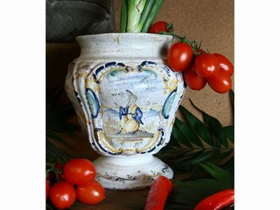 Vaso in Maiolica