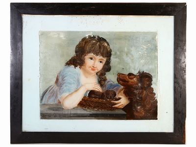 Bambina con Cane