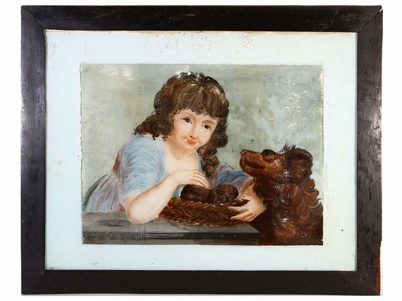 Bambina con Cane