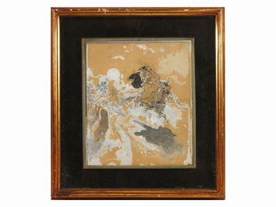 Paesaggio con Figura a Cavallo