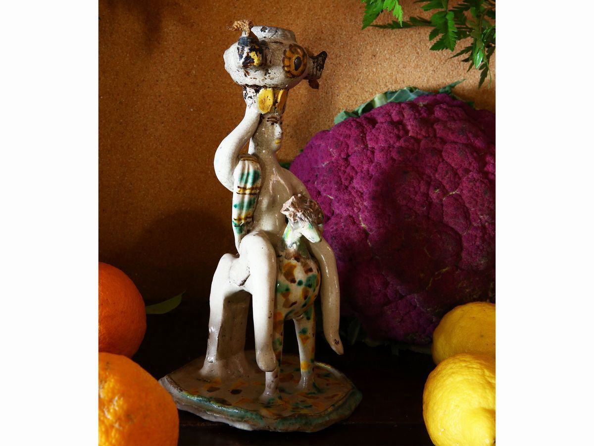Stoppiniera in Terracotta Invetriata
