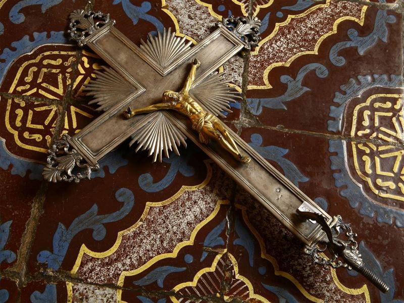 Croce Astile in Argento