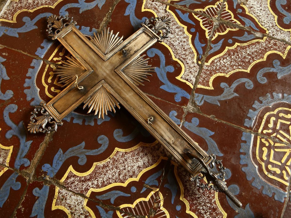 Croce Astile in Argento
