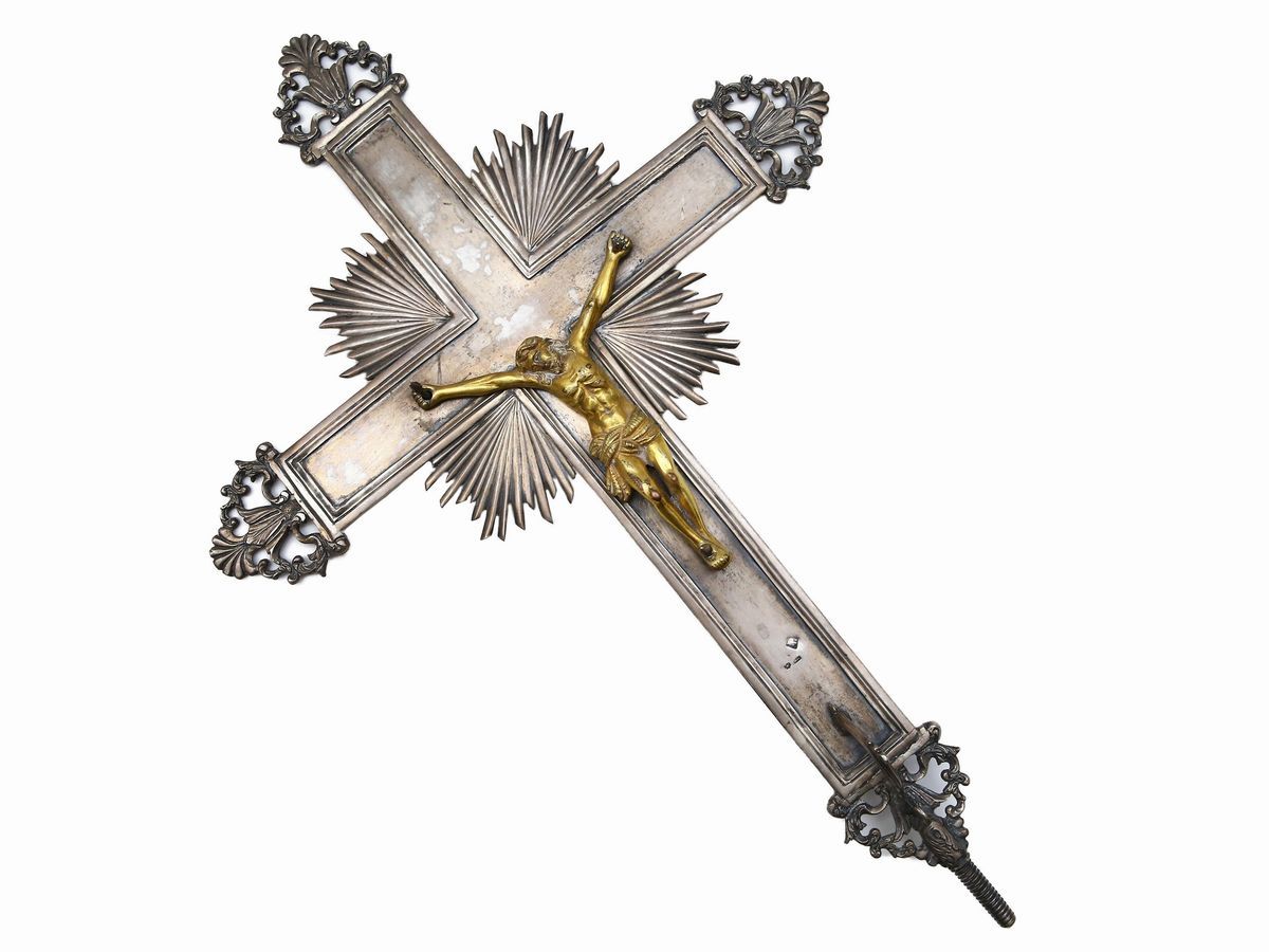 Croce Astile in Argento