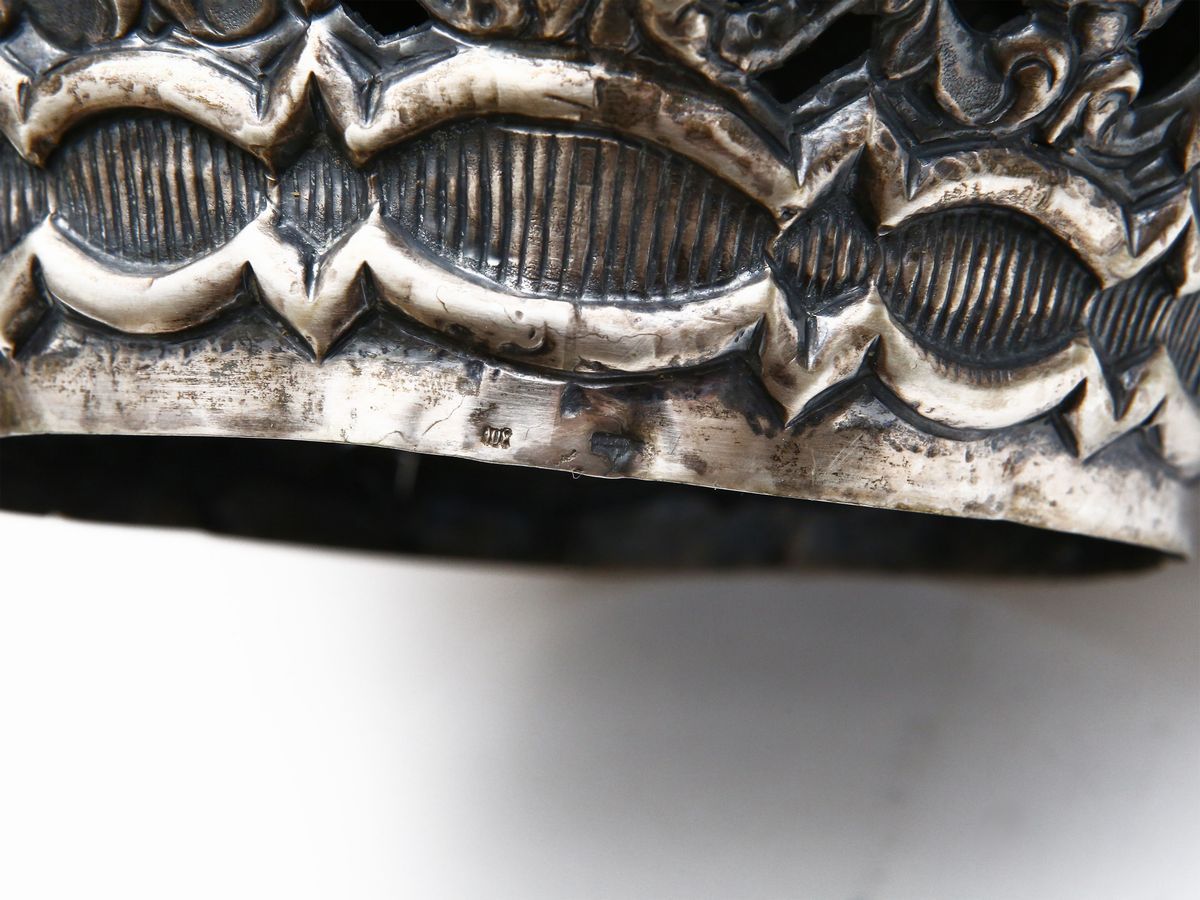 Grande Corona in Lamina D'argento
