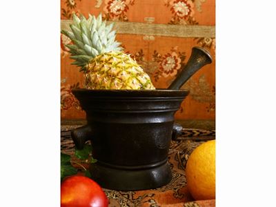 Antico Mortaio in Bronzo