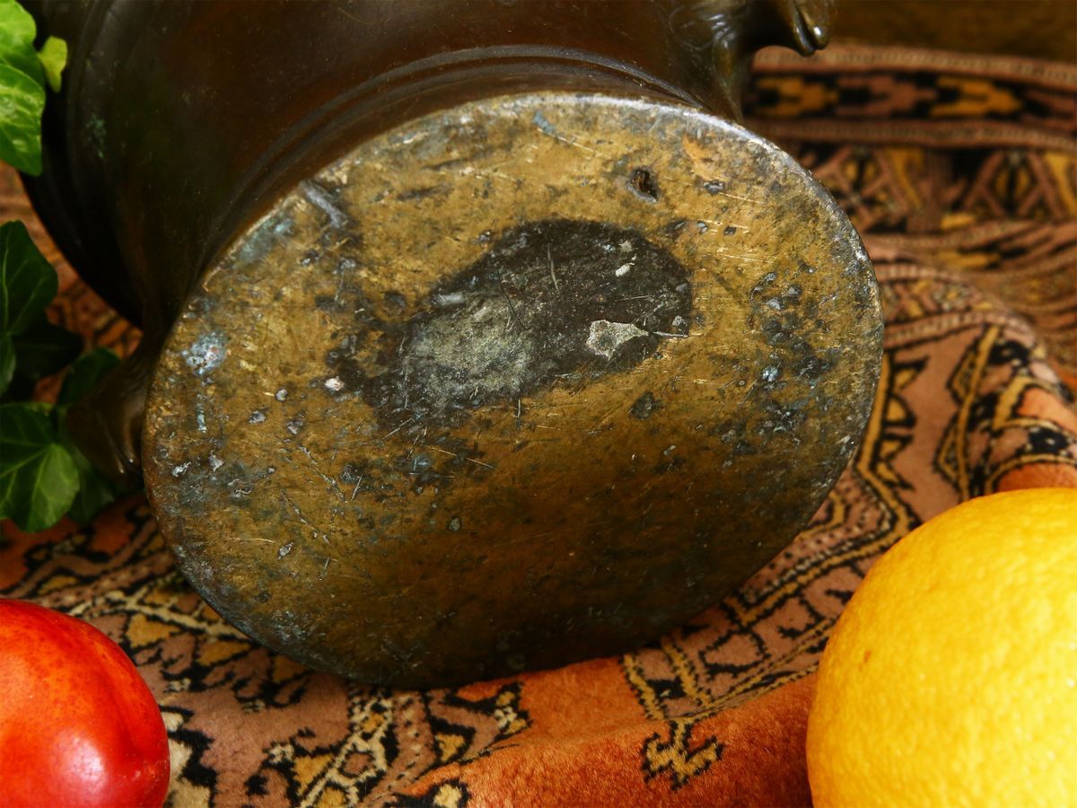 Antico Mortaio in Bronzo