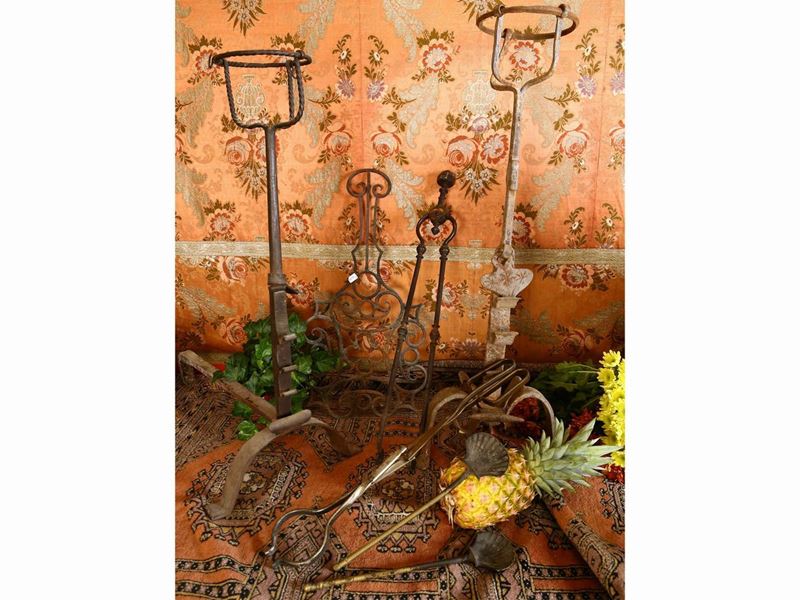 Lotto di Accessori da Camino