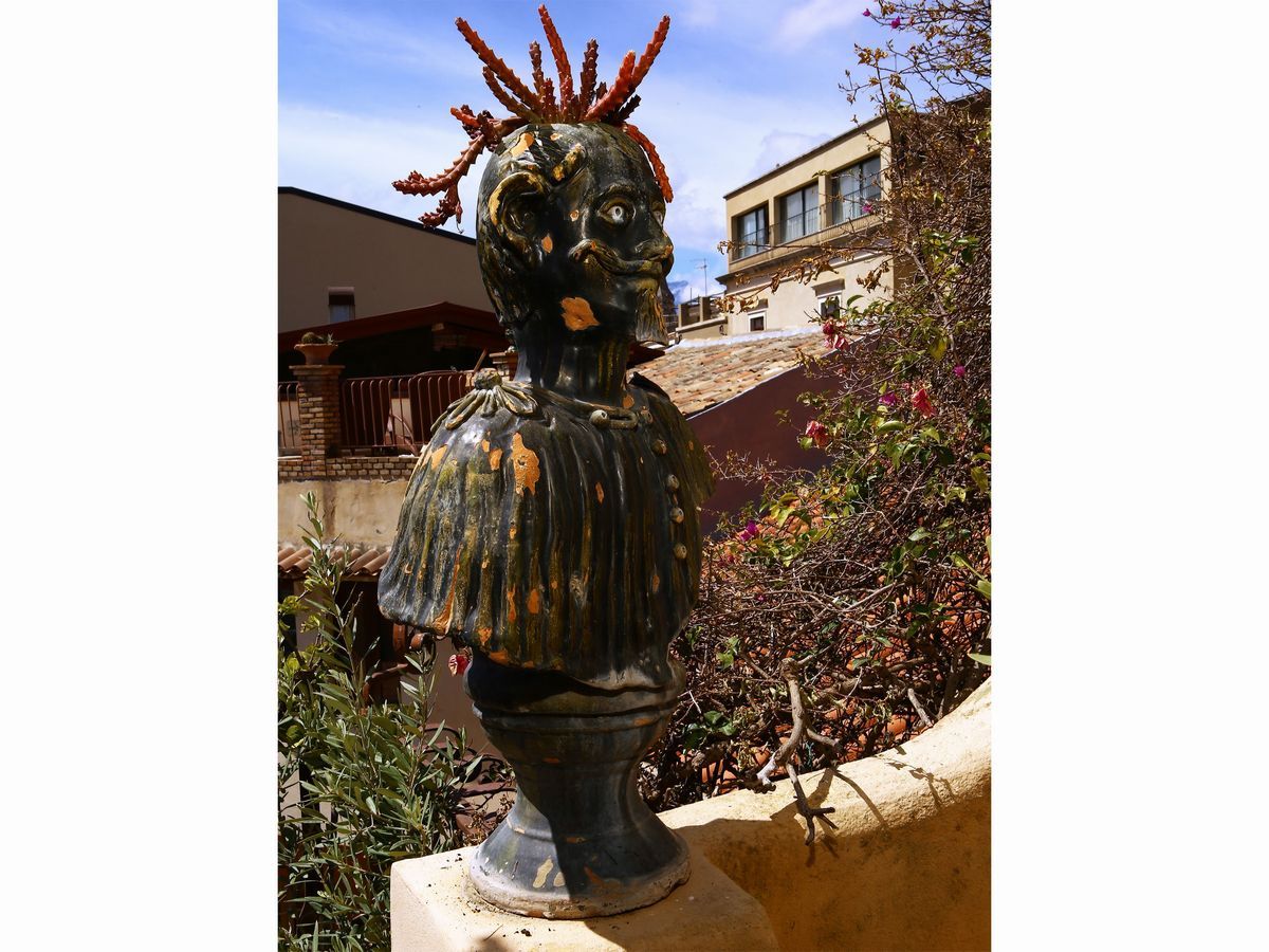 Vaso in Terracotta Smaltata