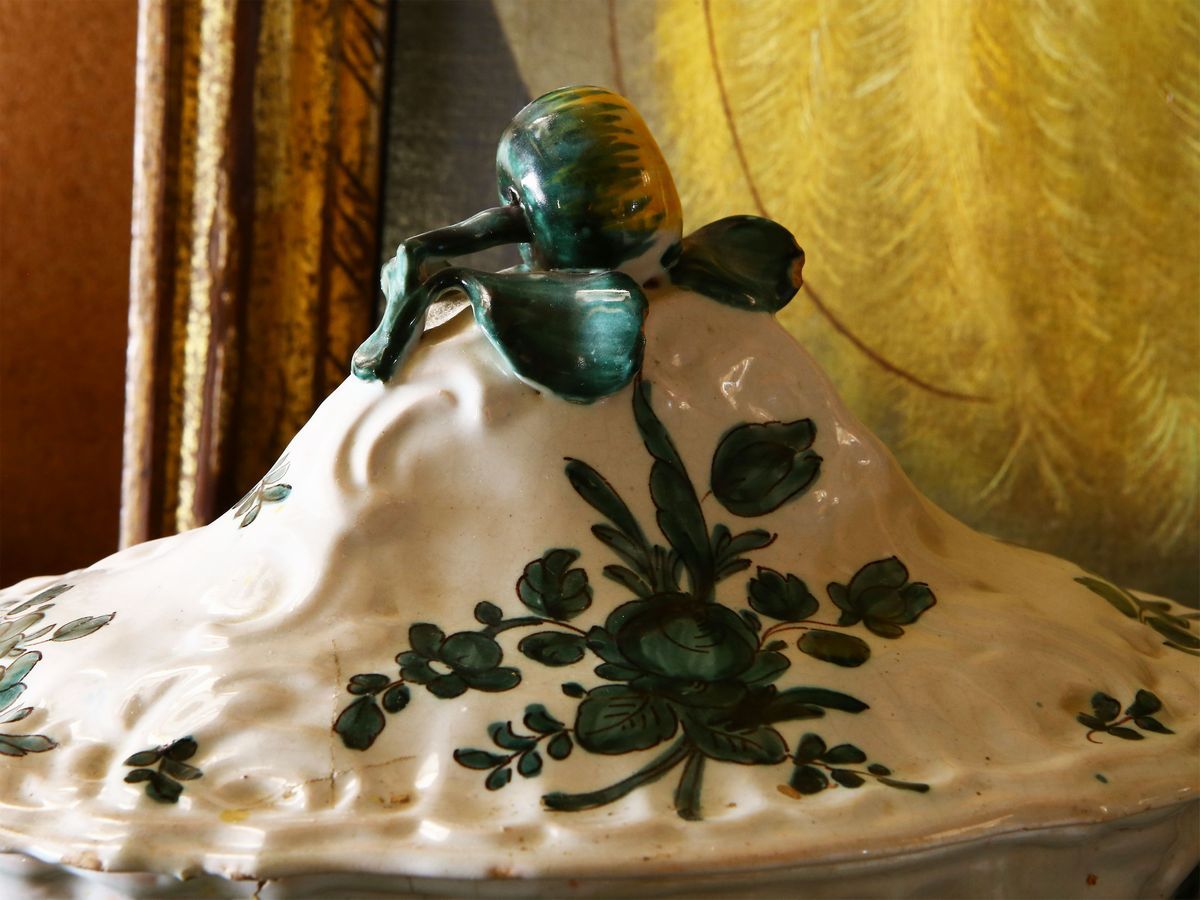 Zuppiera in Maiolica
