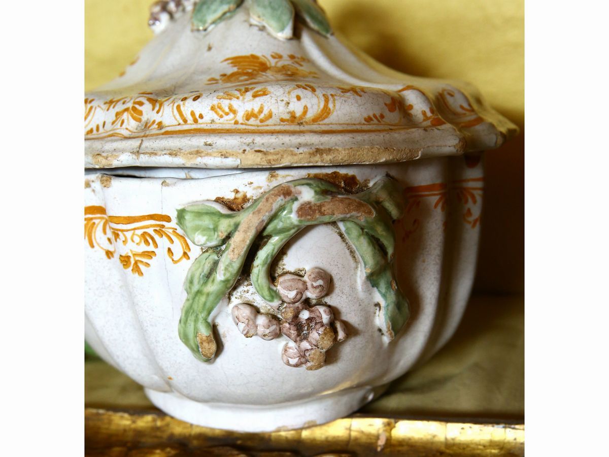 Zuppiera in Maiolica