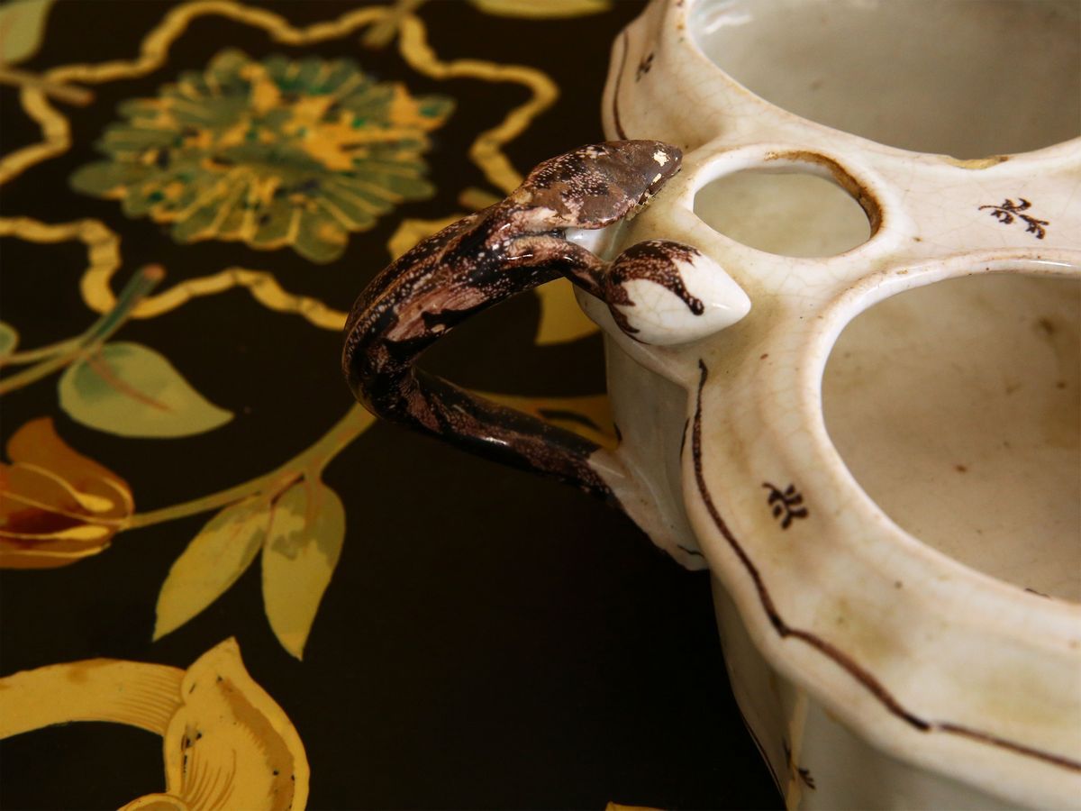 Oliera in Maiolica