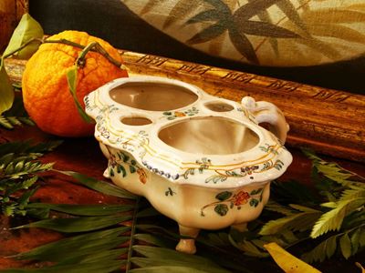 Oliera in Maiolica