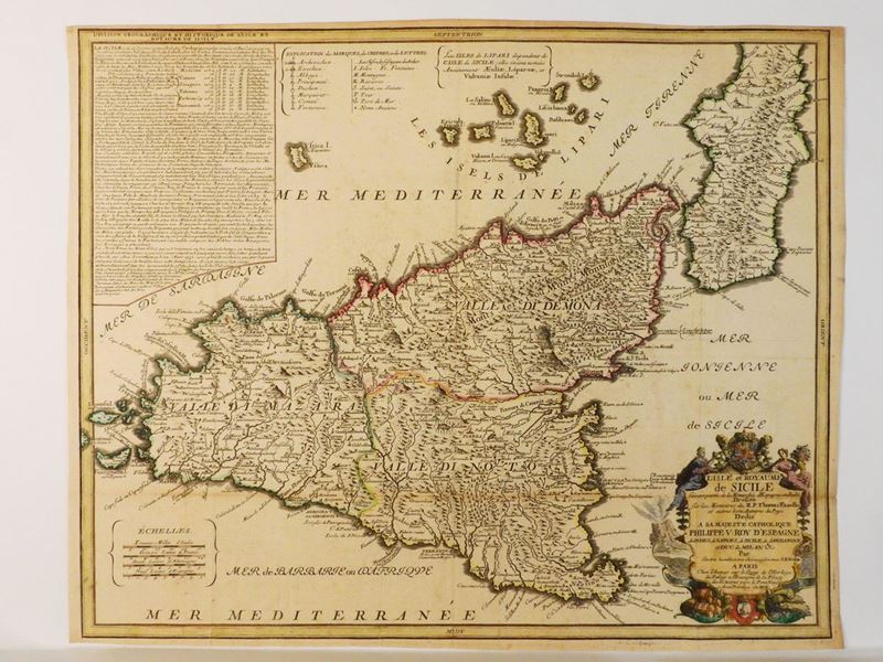 Jean-baptiste Nolin - L'isle Et Royaume De Sicile