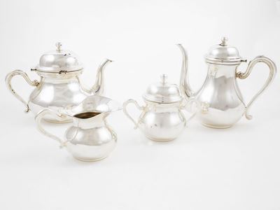 Servizio da Tè e Caffè in Argento