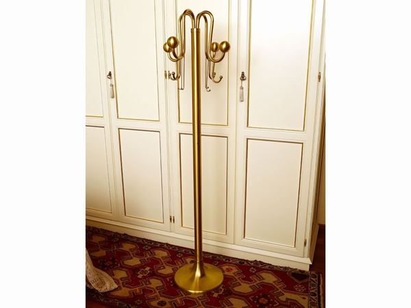 Brass coat stand  - Auction Furniture, silvers, paintings and antique curiosities partly from Villa Mannelli - Maison Bibelot - Casa d'Aste Firenze - Milano