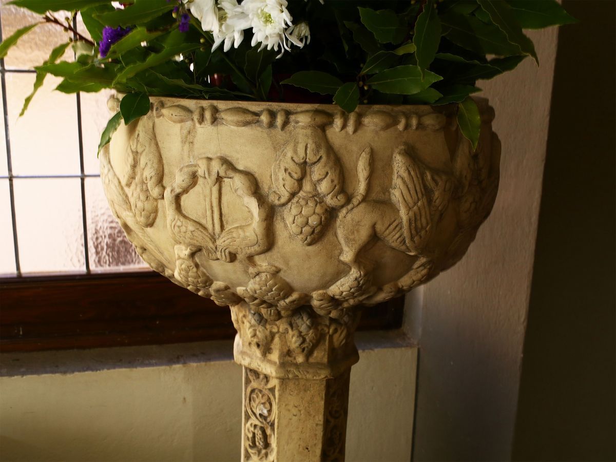 Acquasantiera in Terracotta della Manifattura di Signa