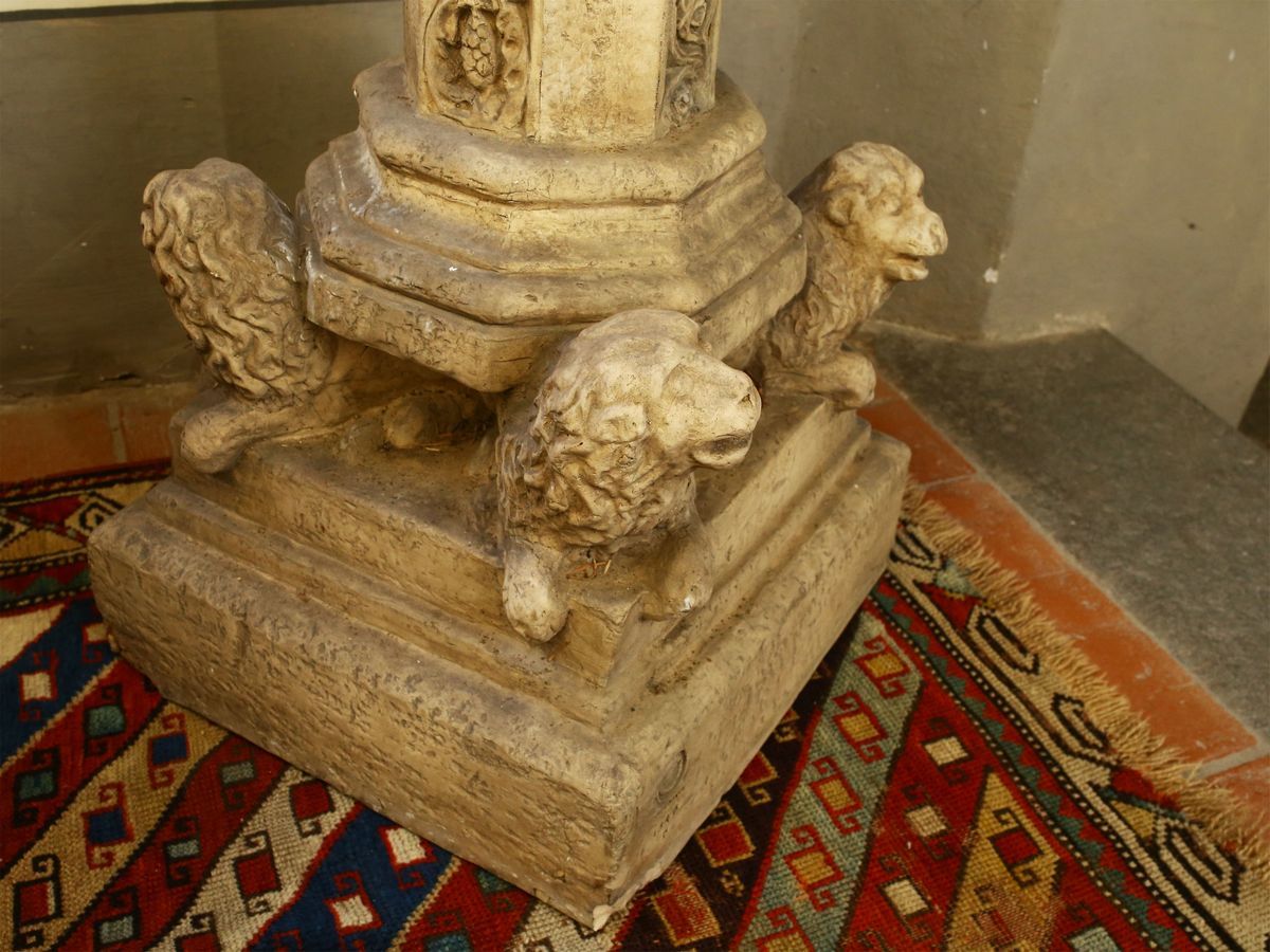 Acquasantiera in Terracotta della Manifattura di Signa