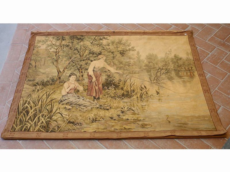 Arazzetto Decorativo di Manifattura Meccanica