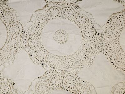 Tovaglia in Lino e Cotone Bianco