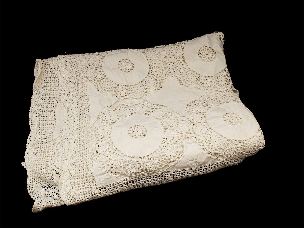 Tovaglia in Lino e Cotone Bianco