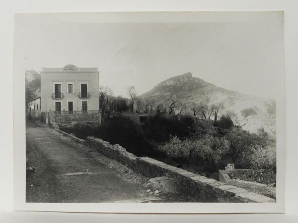 Gaetano D'Agata : Taormina Pensione Eden, 1920 circa  ((1883-1949))  - Auction Images of Sicily from the d'Agata Studio and other collections - Maison Bibelot - Casa d'Aste Firenze - Milano