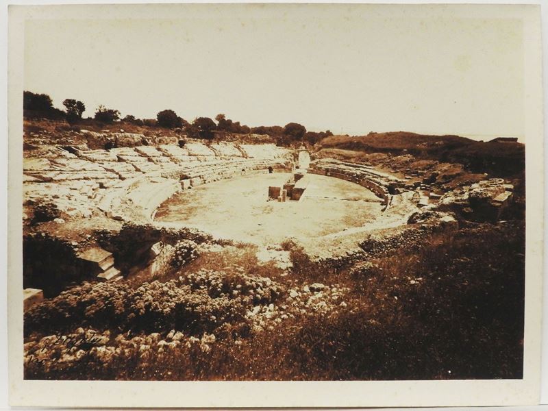 Gaetano D'agata - Siracusa Anfiteatro, 1920 Circa