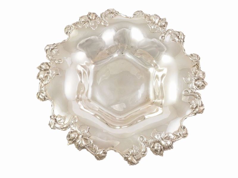 Cestino in Argento Sterling 925/1000