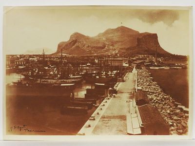 Palermo Porto e Monte Pellegrino, 1920 Circa