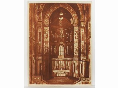 Monreale Interno della Chiesa, 1920 Circa