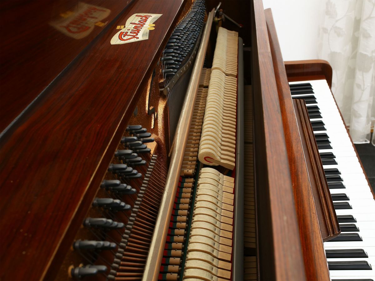 Pianoforte Verticale Steinbach in Noce