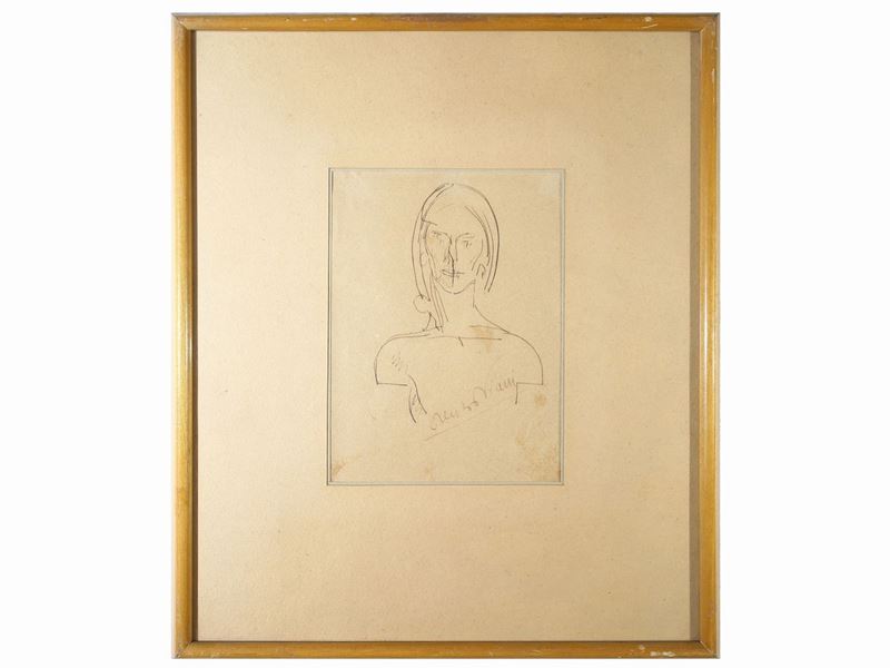 Lorenzo Viani - Ritratto Femminile