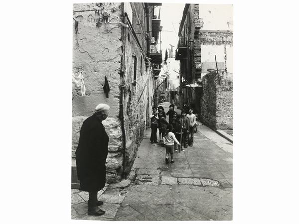 Bertotti (Epipress) : Palermo Centro storico, 1975  - Auction Images of Sicily from the d'Agata Studio and other collections - Maison Bibelot - Casa d'Aste Firenze - Milano