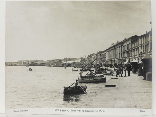 Carlo Brogi - Messina Panorami, 1905 circa
