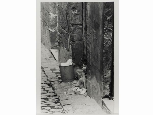 A Delcanale - Caltanissetta Bambini per strada, 1977