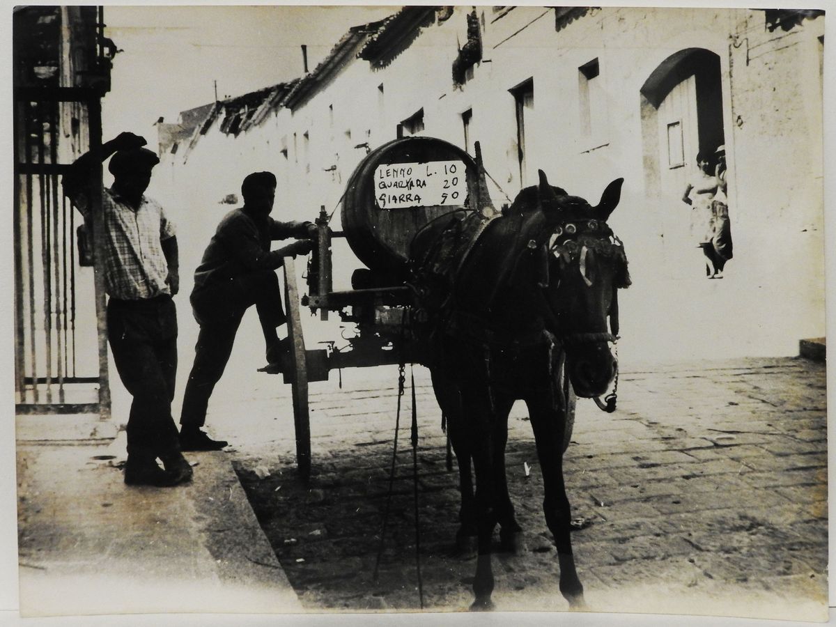 Nicola Scafidi - Palermo Mancanza di Acqua, 1975