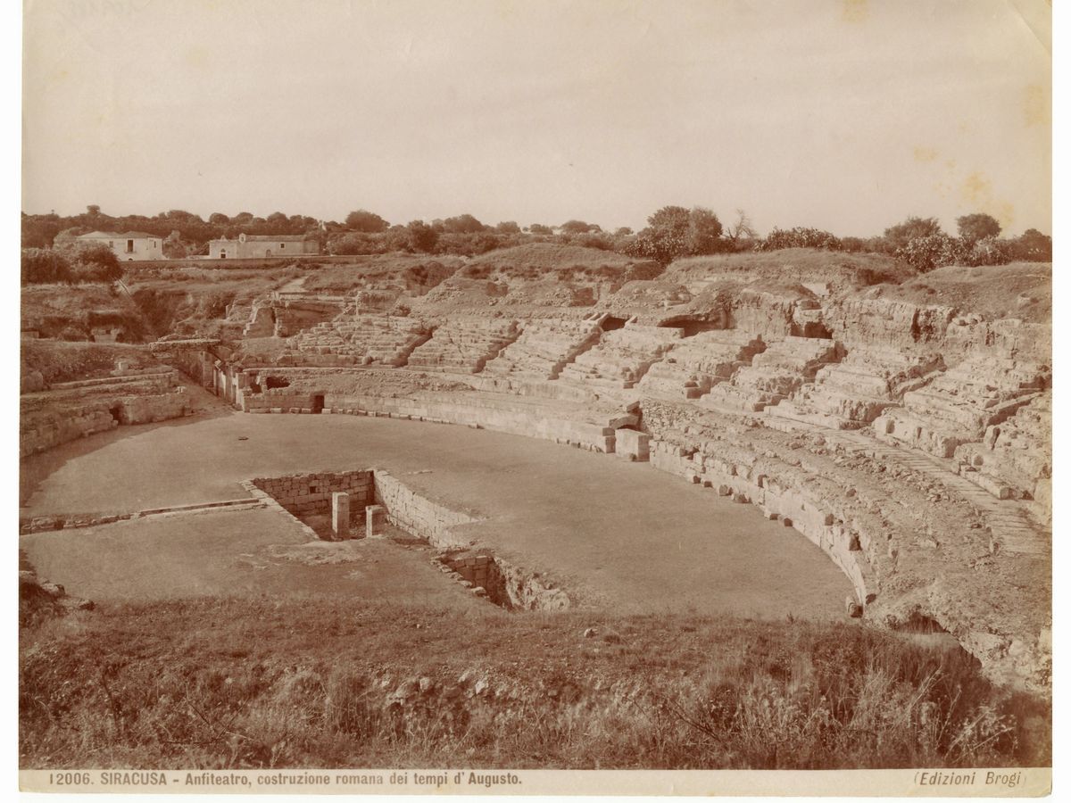 Giacomo Brogi - Siracusa Panorami e Architettura, 1880 Circa
