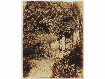 Taormina Giardino di Casa Gloeden, 1910 Circa