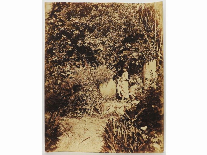 Wilhelm Von Gloeden - Taormina Giardino di Casa Gloeden, 1910 Circa