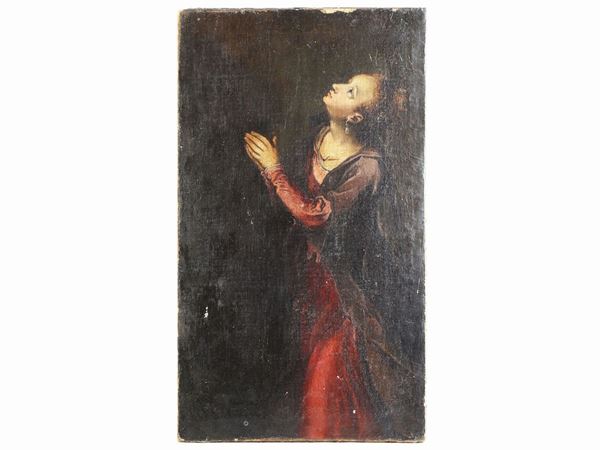 Scuola fiamminga del XVII secolo - Saint Mary Magdalene in pain