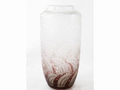 Vaso Schneider le Verre Français Decoro Arcs