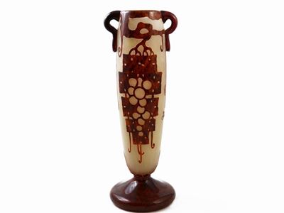 Vaso Schneider le Verre Français Decoro Vigne